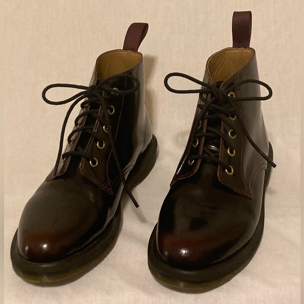 DOC MARTENS - Cherry Ankle Booties - Ankle Boots - Lace up Boots - Dr. Martens